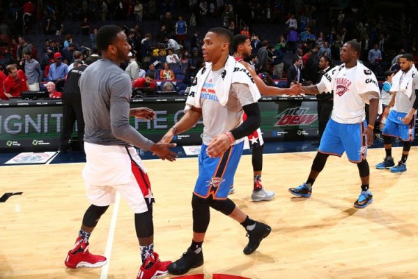 Perkins: Wall tuyên bố là nhanh nhất trong giải đấu, khiến Westbrook rất không hài lòng. Cả hai cạnh